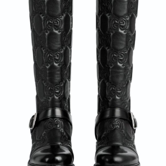 Gucci GG Matelassé Lug Sole boot - Picture 4 of 4